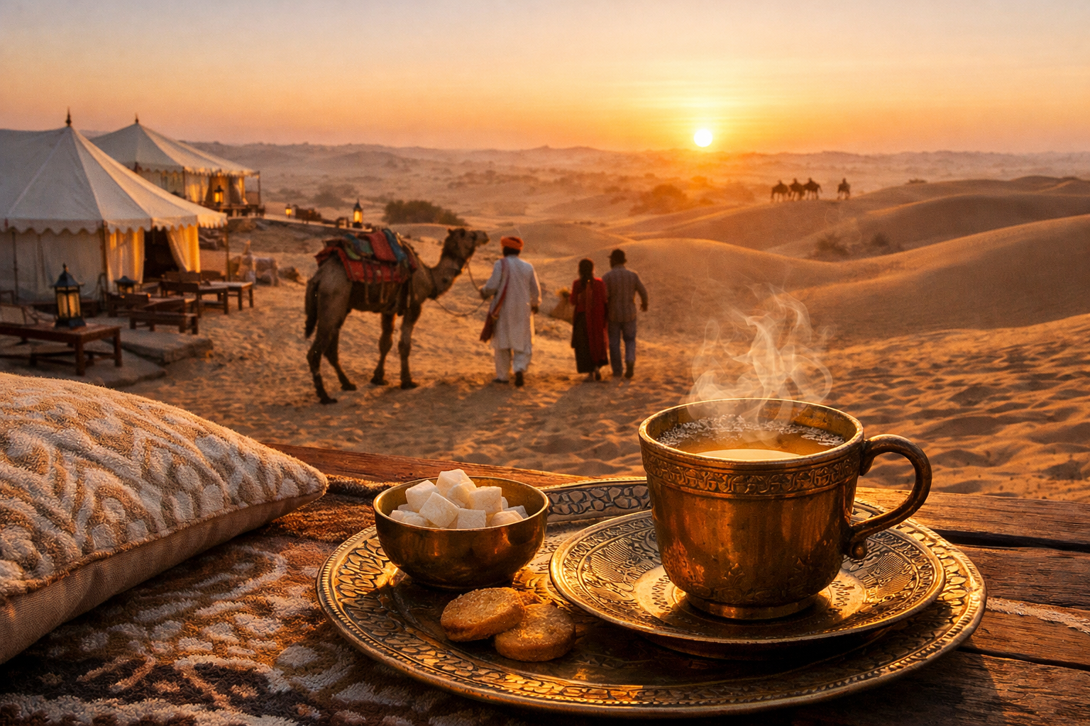 Desert Sunrise Departure
